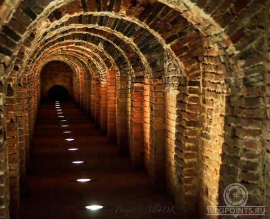 Потерна Петропавловской крепости на wikipoints.ru