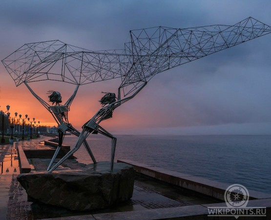 Скульптура Рыбаки на wikipoints.ru