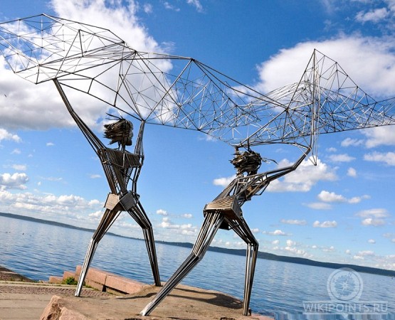 Скульптура Рыбаки на wikipoints.ru