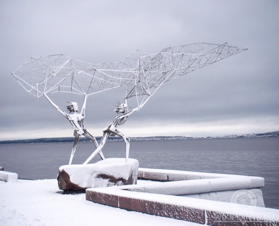 Скульптура Рыбаки на wikipoints.ru