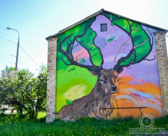 Граффити проект Город Сказка на wikipoints.ru