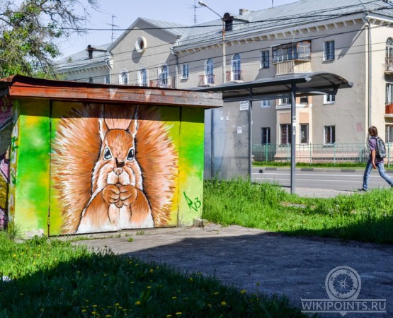 Граффити проект Город Сказка на wikipoints.ru