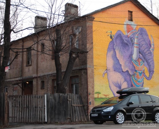 Граффити проект Город Сказка на wikipoints.ru