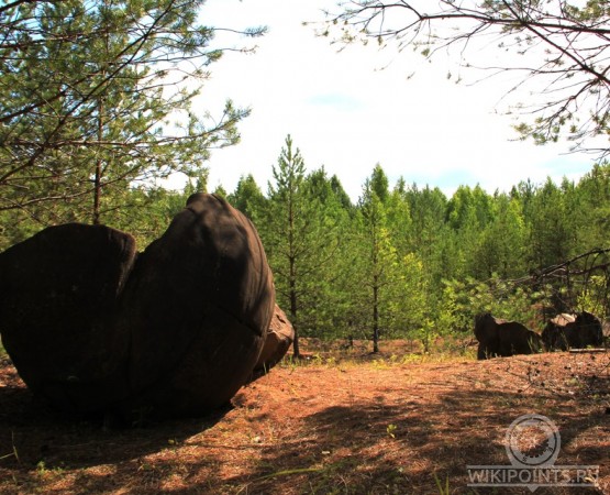 Жуковлянские валуны на wikipoints.ru