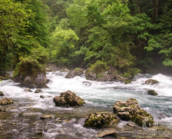 Верховья реки Мчишта на wikipoints.ru