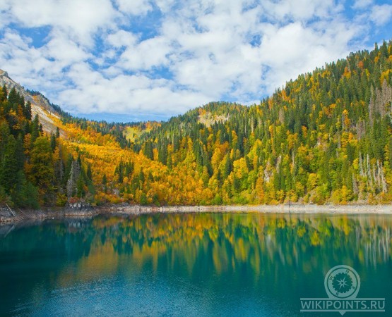 Озеро Рица на wikipoints.ru