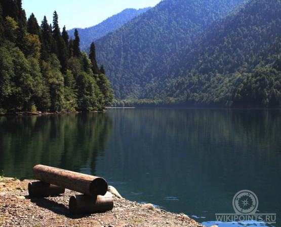 Озеро Рица на wikipoints.ru