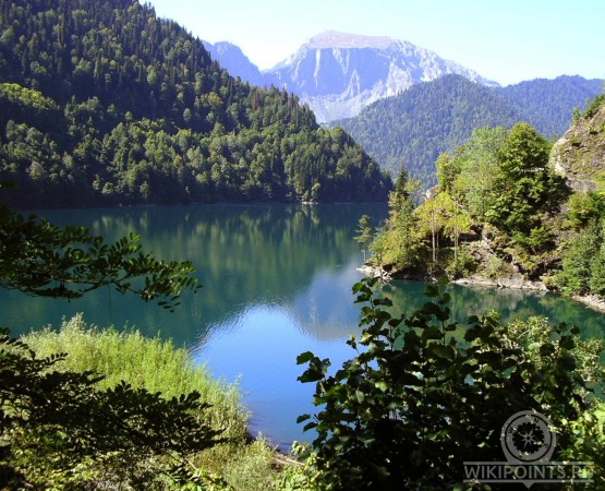 Озеро Рица на wikipoints.ru