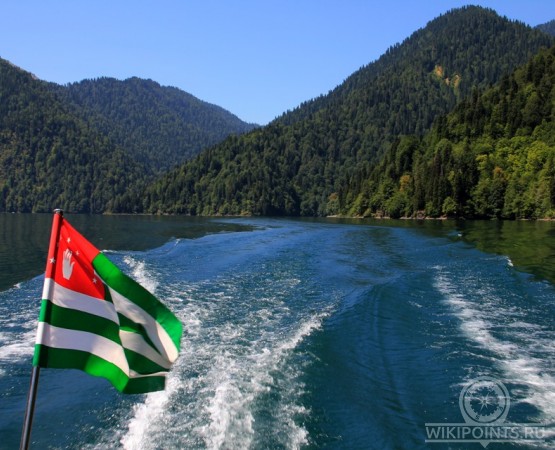 Озеро Рица на wikipoints.ru