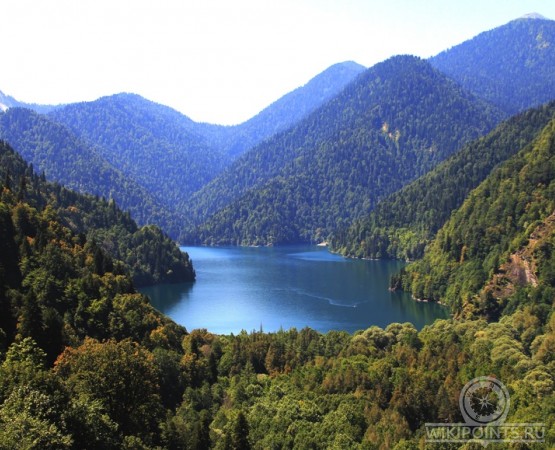 Озеро Рица на wikipoints.ru