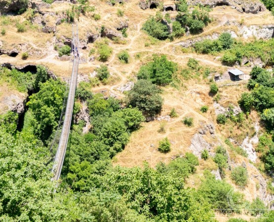 Подвесной мост Хндзореск на wikipoints.ru