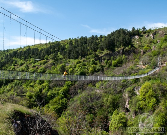 Подвесной мост Хндзореск на wikipoints.ru
