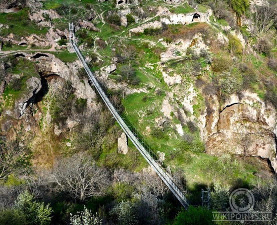 Подвесной мост Хндзореск на wikipoints.ru