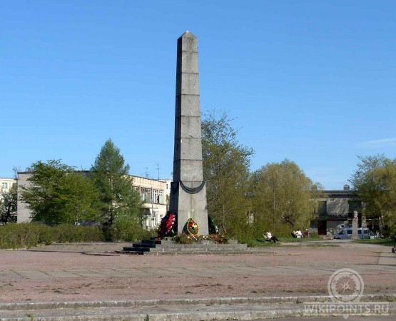 Гостилицкий мемориал на wikipoints.ru