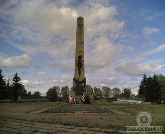 Гостилицкий мемориал на wikipoints.ru