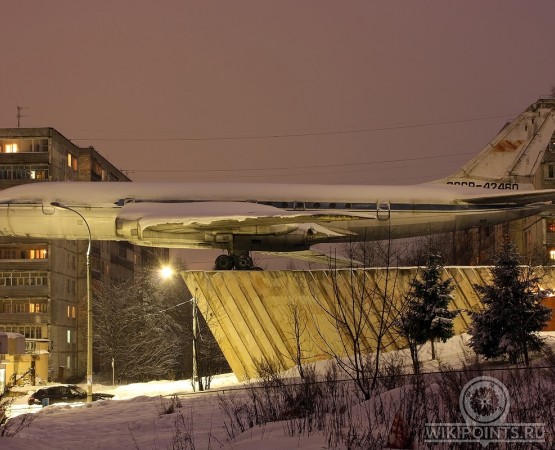 Самолет Ту-104А на wikipoints.ru