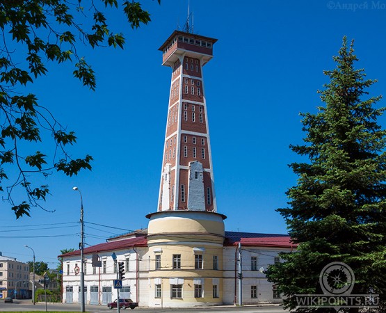 Рыбинская каланча на wikipoints.ru