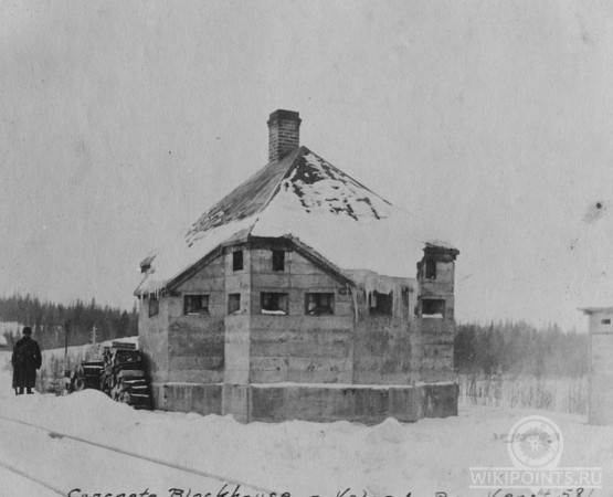 Блокгауз у моста через реку Илас на wikipoints.ru