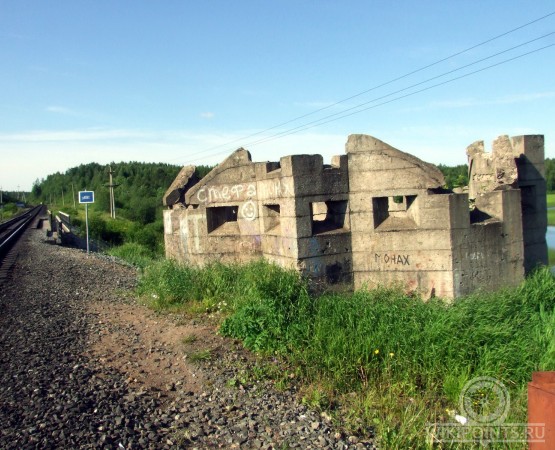Блокгауз у моста через реку Илас на wikipoints.ru