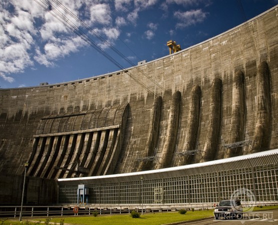 Саяно-Шушенская гидроэлектростанция на wikipoints.ru