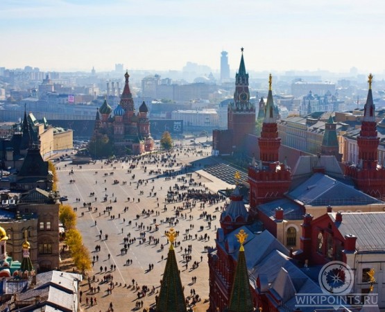 Красная площадь на wikipoints.ru