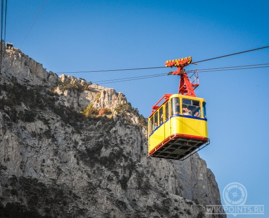Канатная дорога Мисхор — Ай-петри на wikipoints.ru