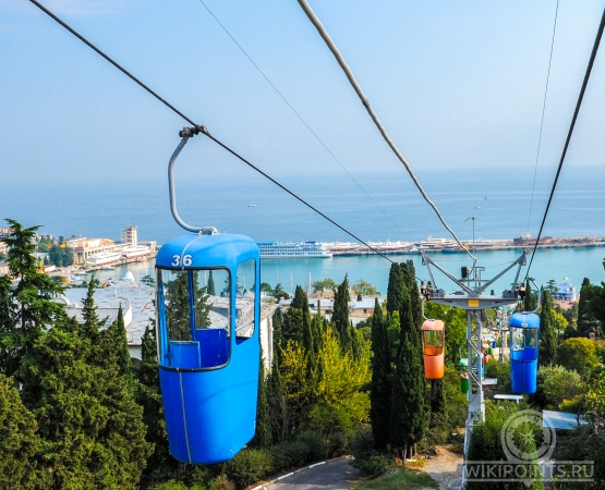 Канатная дорога Ялта — Горка на wikipoints.ru