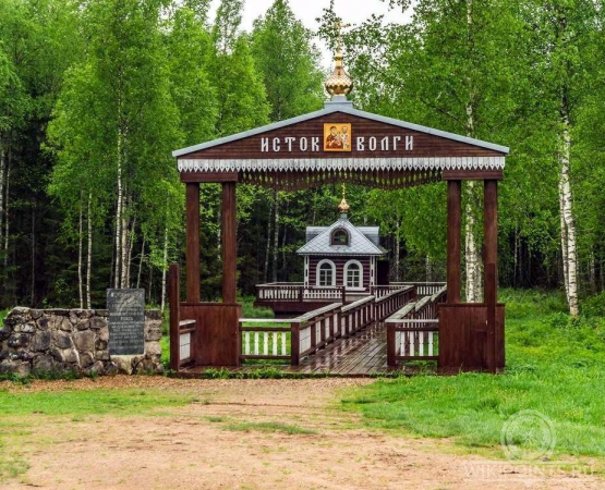Исток реки Волги на wikipoints.ru