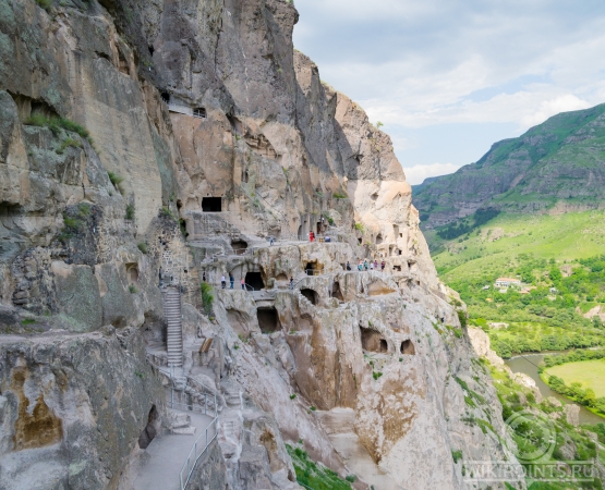 Пещерный монастырский комплекс Вардзиа на wikipoints.ru