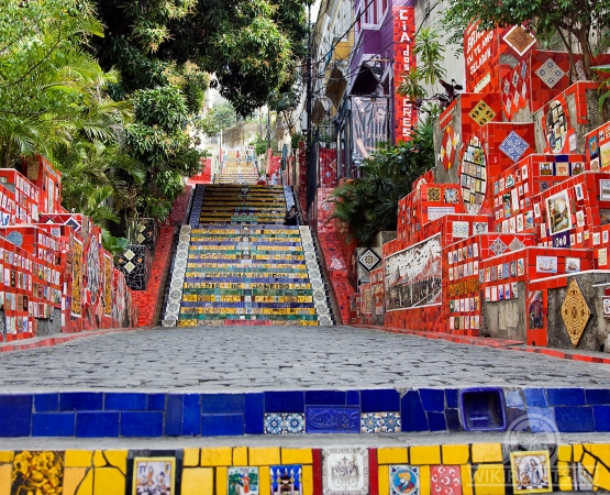 Лестница Селарона (Escadaria Selarón) на wikipoints.ru