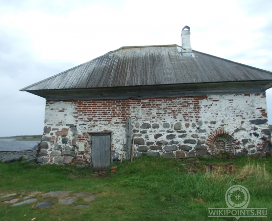 Часовня, Гостевой дом, Поварня на острове Большой Заяцкий.  на wikipoints.ru