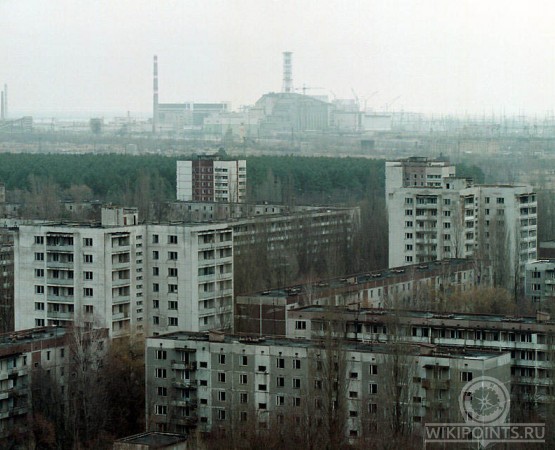 Чернобыльская АЭС на wikipoints.ru