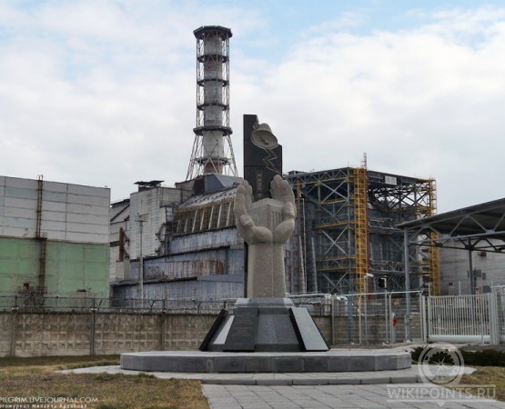 Чернобыльская АЭС на wikipoints.ru