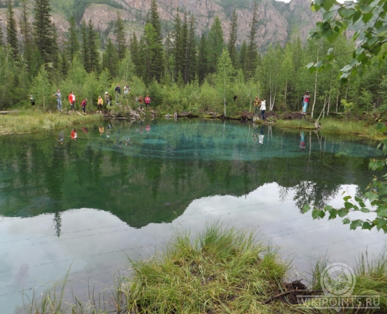 Гейзерное озеро на wikipoints.ru