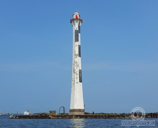 Задний створный маяк Морского канала на wikipoints.ru