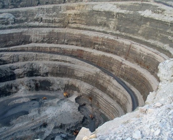 Алмазный карьер «Мир» на wikipoints.ru