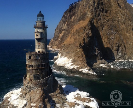 Атомный маяк на мысе Анива на wikipoints.ru