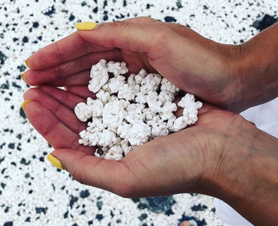 Пляж из попкорна на wikipoints.ru