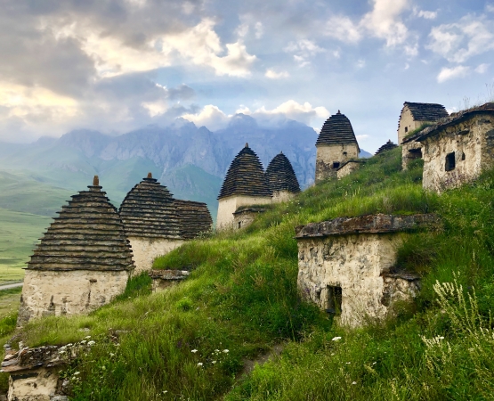 Город мёртвых в селе Даргвас на wikipoints.ru