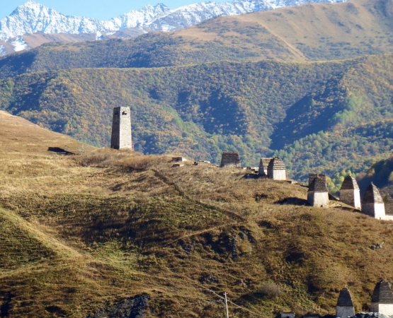 Город мёртвых в селе Даргвас на wikipoints.ru