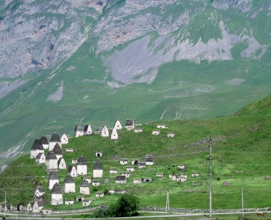 Город мёртвых в селе Даргвас на wikipoints.ru