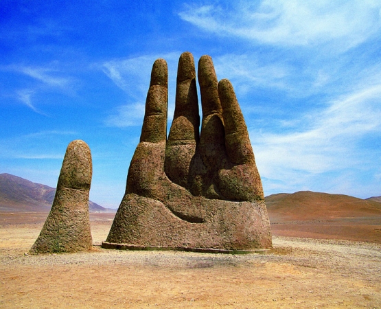 Рука пустыни на wikipoints.ru