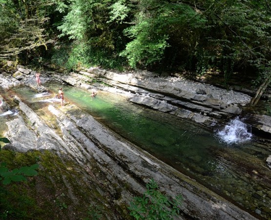 Дагомысские корыта на wikipoints.ru