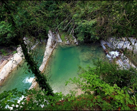 Дагомысские корыта на wikipoints.ru