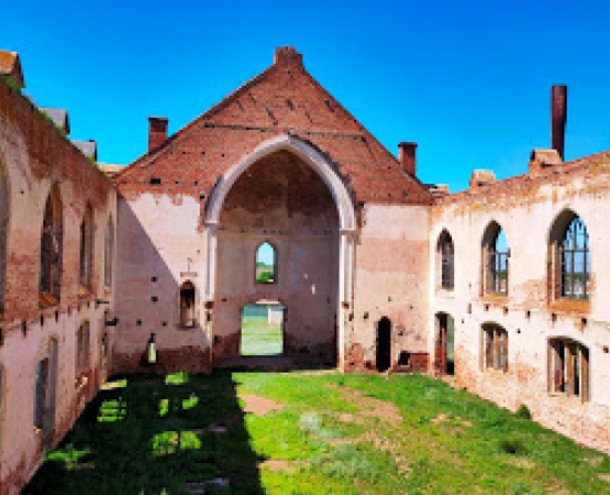 Лютеранская церковь в бывшей немецкой колонии Шефер. на wikipoints.ru