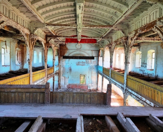 Лютеранская церковь в бывшей немецкой колонии Розенгейм. на wikipoints.ru