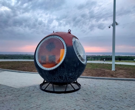 Место приземления спускаемого аппарата  Восток 1 на wikipoints.ru