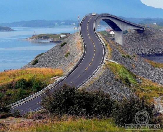 Сторсезандетский мост ("пьяный мост") на wikipoints.ru