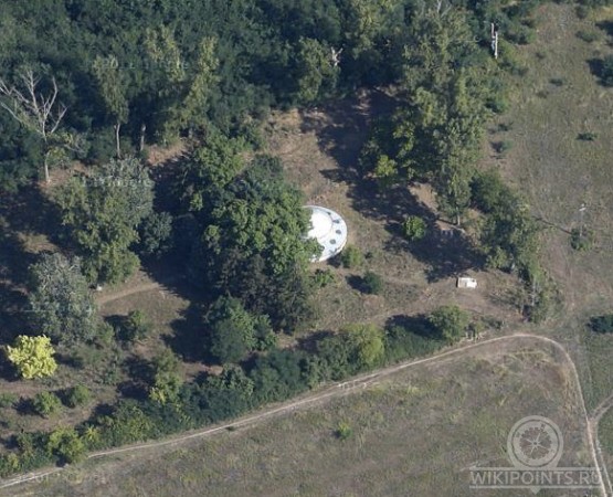 Заброшенная водокачка («Летающая тарелка») в Румынии на wikipoints.ru