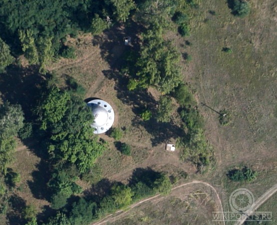 Заброшенная водокачка («Летающая тарелка») в Румынии на wikipoints.ru